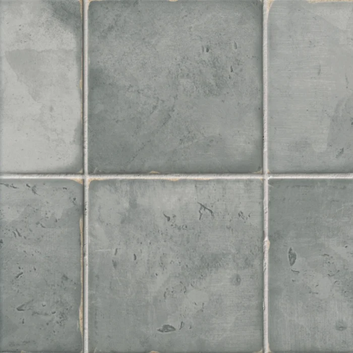 Antique Green Porcelain Wall and Floor Tile - 6 x 6 in - Image 3